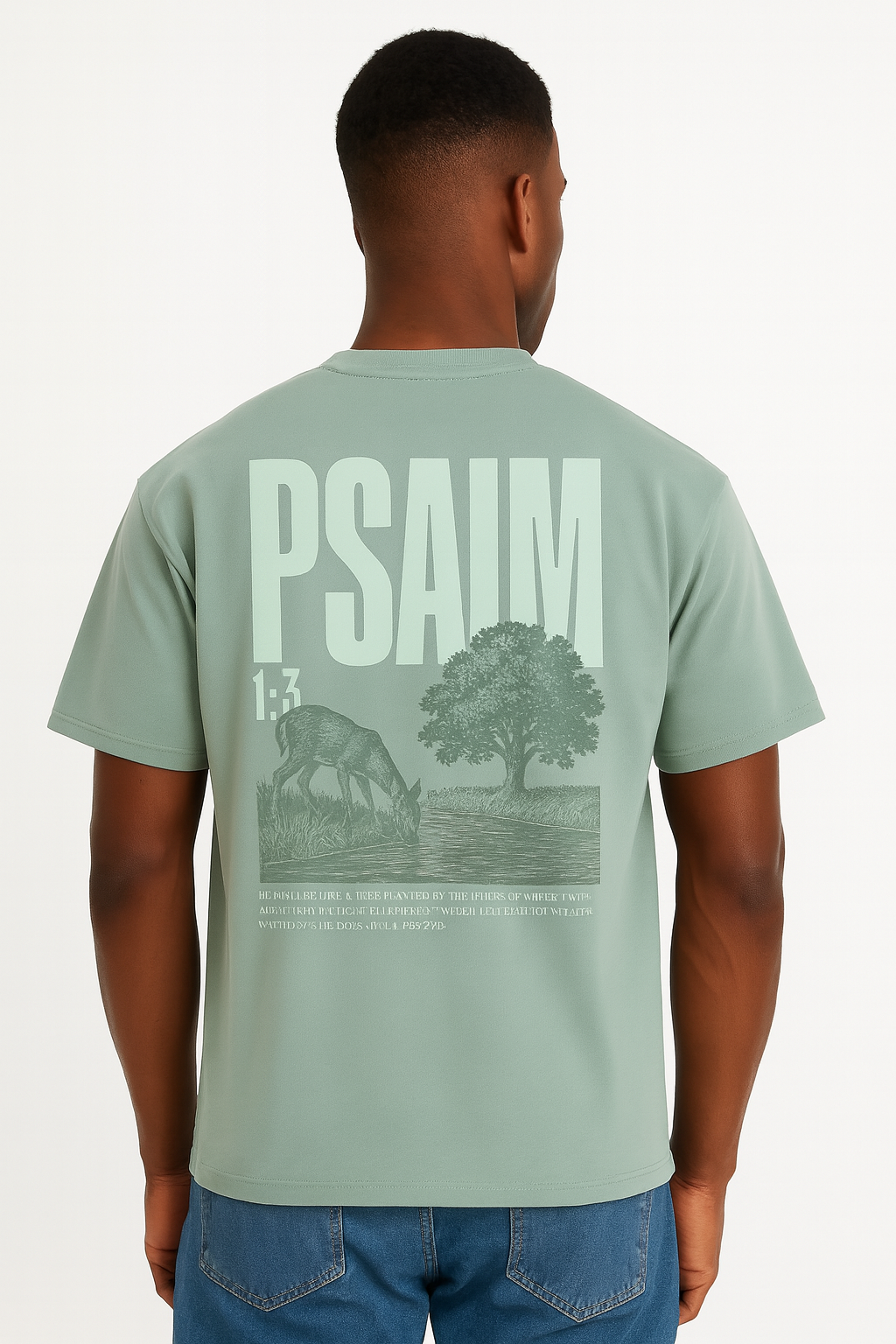 Rooted in Him - Pastel Green