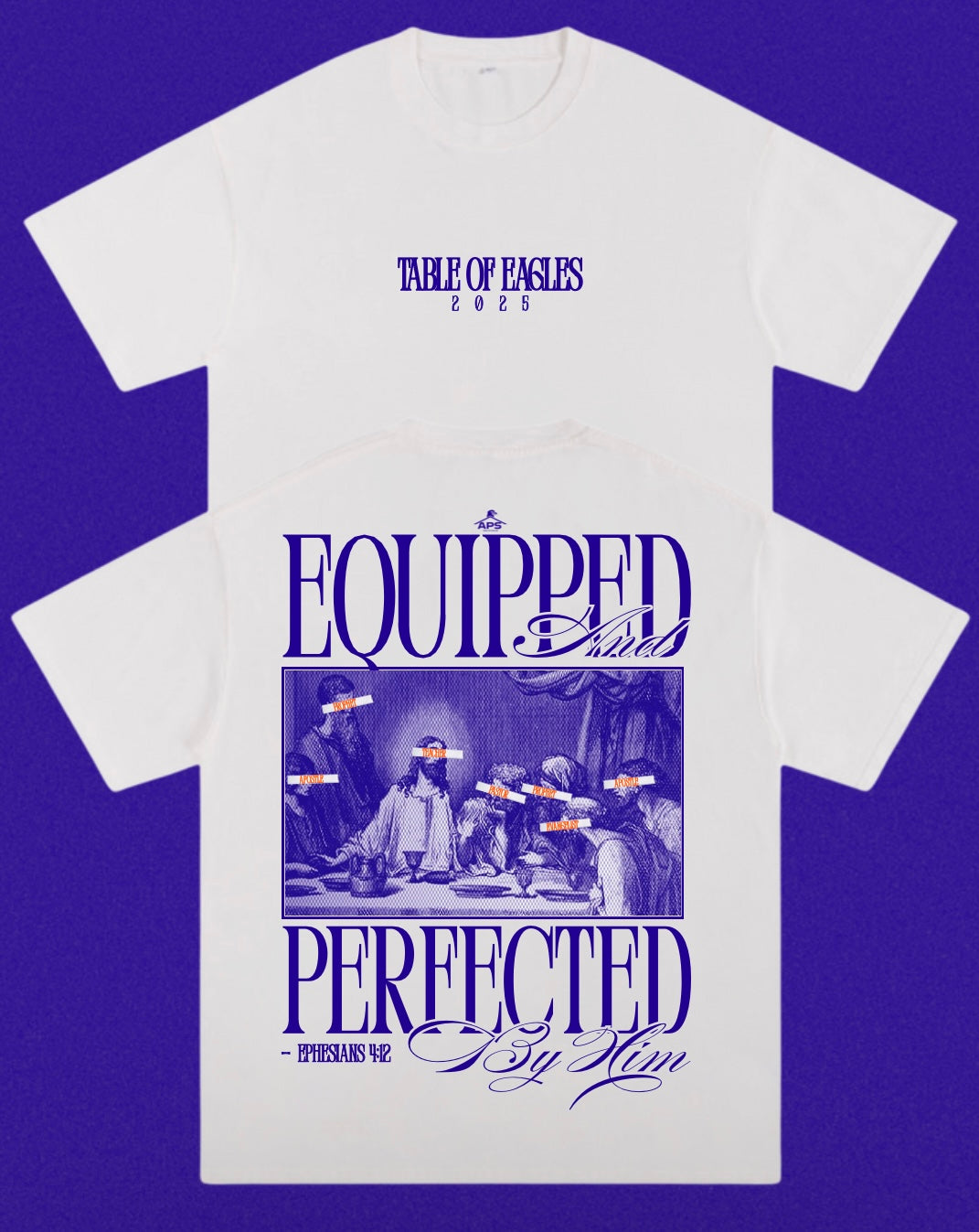 EQUIPPED AND PERFECTED BY HIM